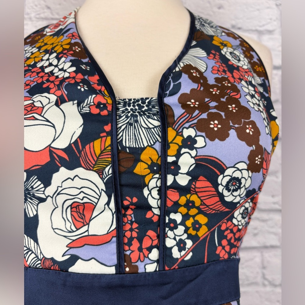 Mod Cloth floral maxi halter size 2 - Picture 6 of 7